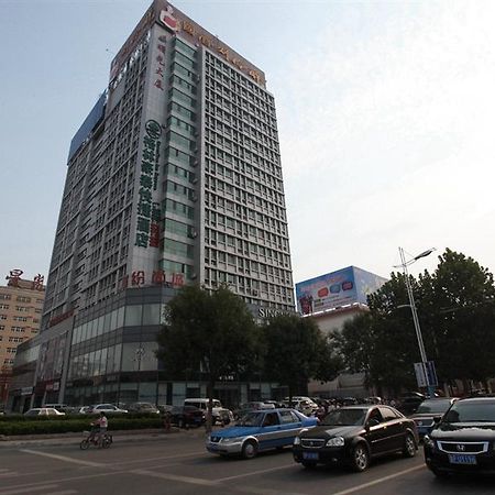 Greentree Inn Liaocheng Five Star Department Store Express Hotel Екстер'єр фото