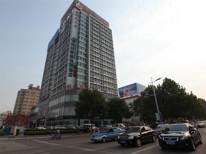 Greentree Inn Liaocheng Five Star Department Store Express Hotel Екстер'єр фото